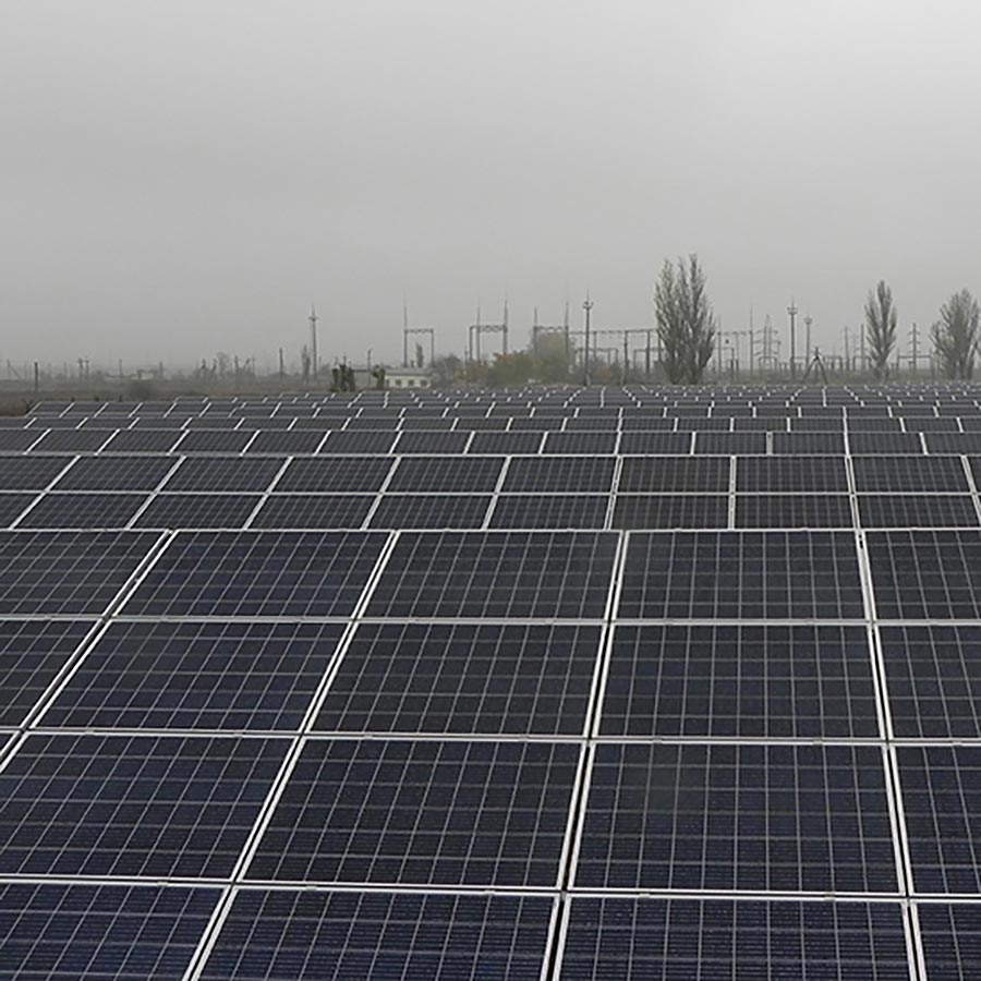 Solar power station, located in Rykhta in the Khmelnytsky region, 1,1 MWt